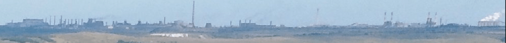 Alchevsk steel mills in the background of Bassterlord’s photo